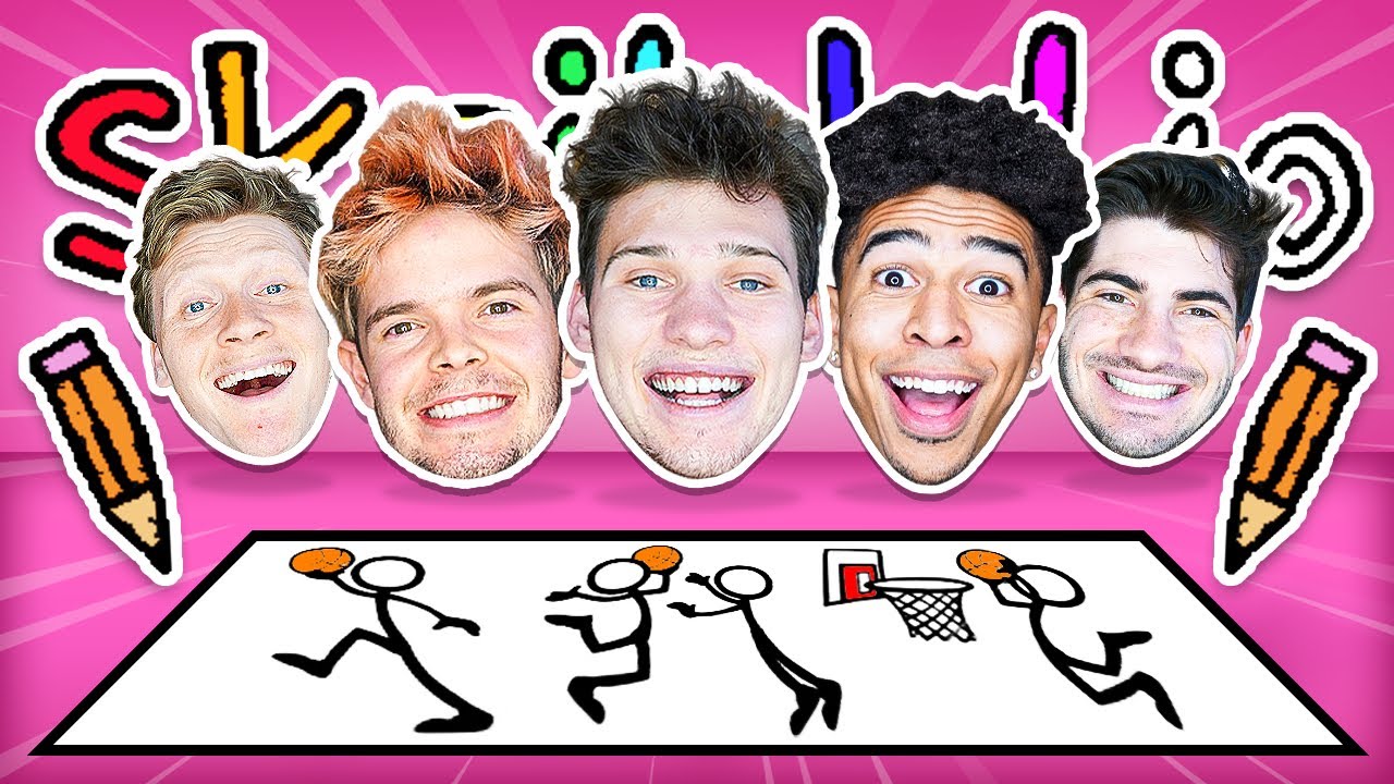 2HYPE HOUSE Plays SKRIBBL.IO - Funny Moments