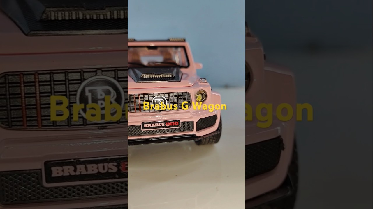 Brabus G Wagon Diecast Metal 1:32 Scale Model Collection Car #automobile #unboxing
