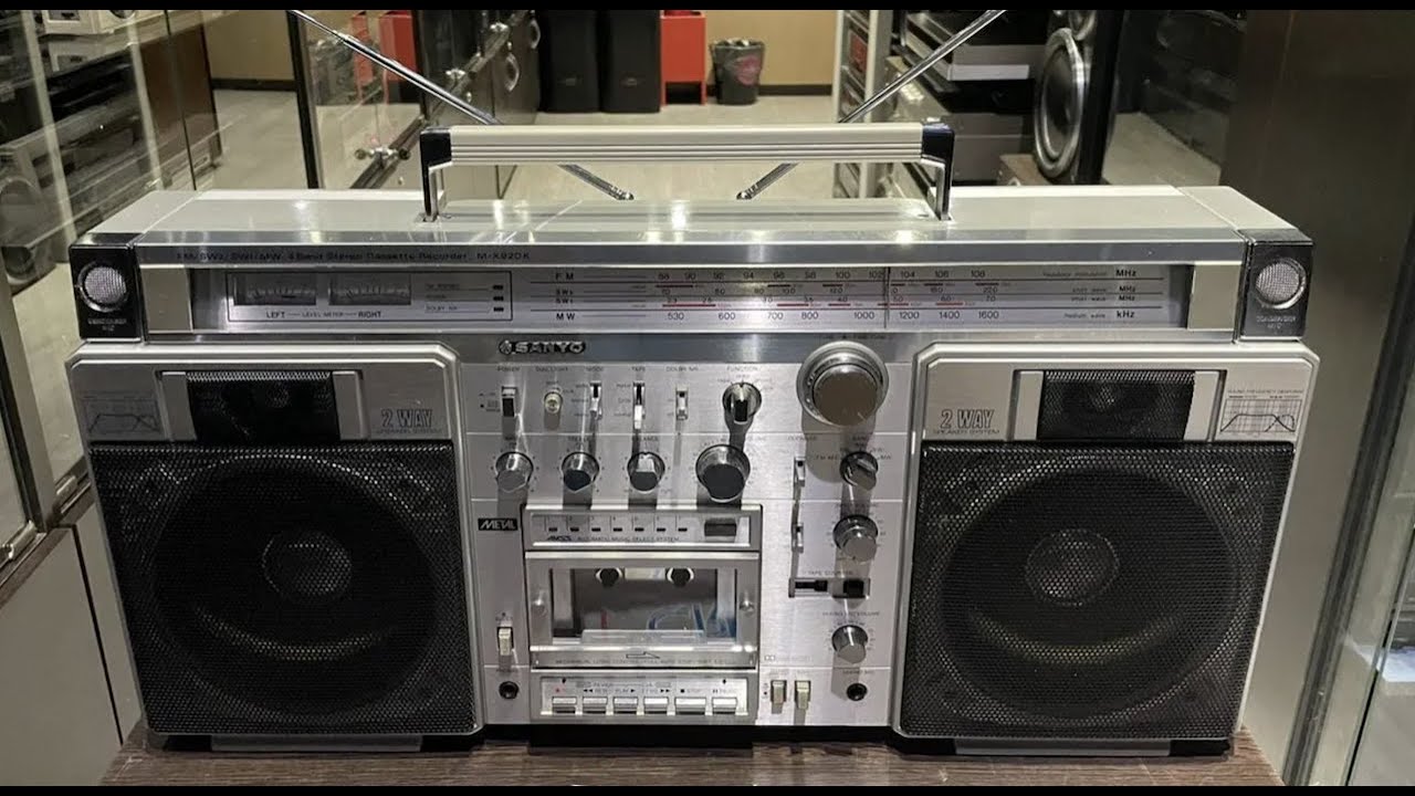 vintagemoscow sanyo mr 920. сравниваем японскую и европейскую версию