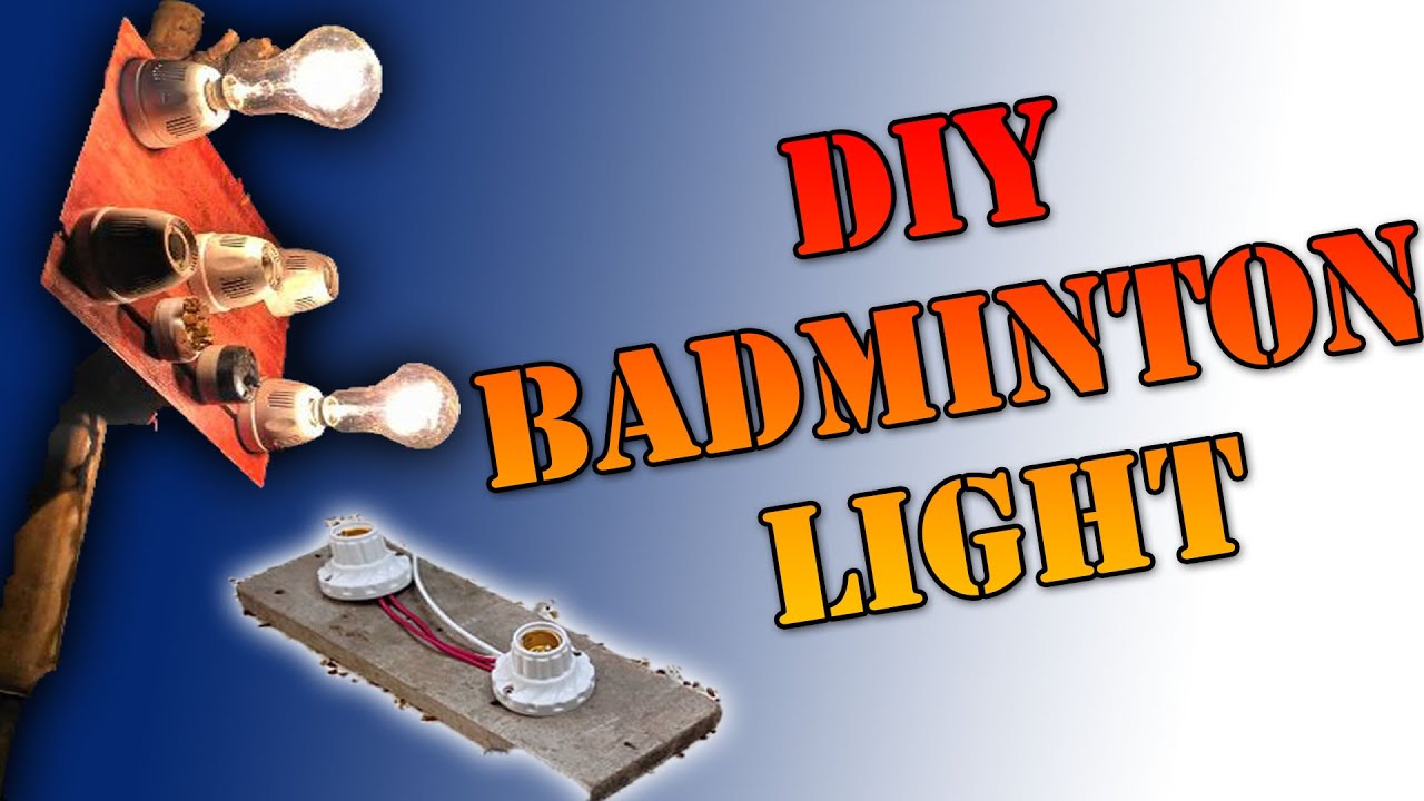 DIY Badminton Light | How to Make Your Own Badminton Light Board
