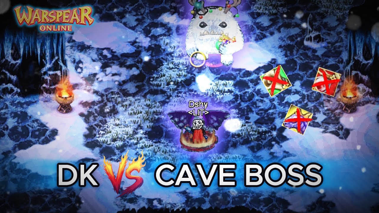 ´´DK solo snow cave boss``-WARSPEAR ONLINE
