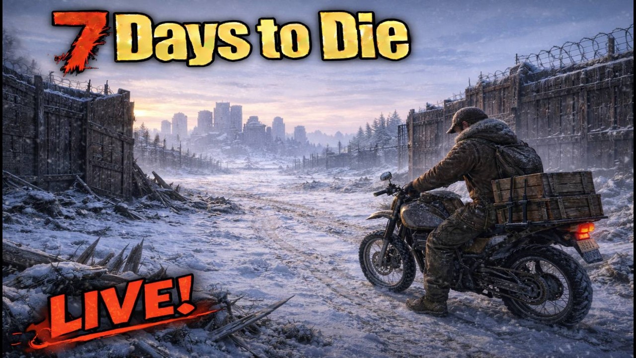 7 Days To Die Wednesday Morning Chill - Loot Runs and Base Rebuild.