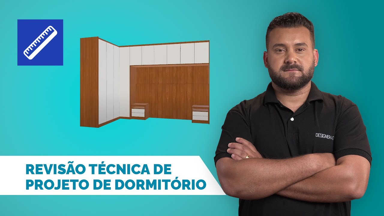 Revisão técnica de projeto de dormitório no Cortecloud - Como montar um quarto de casal