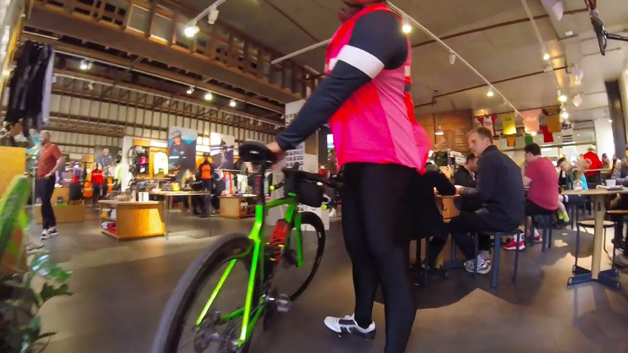 Cafe ride to Rapha