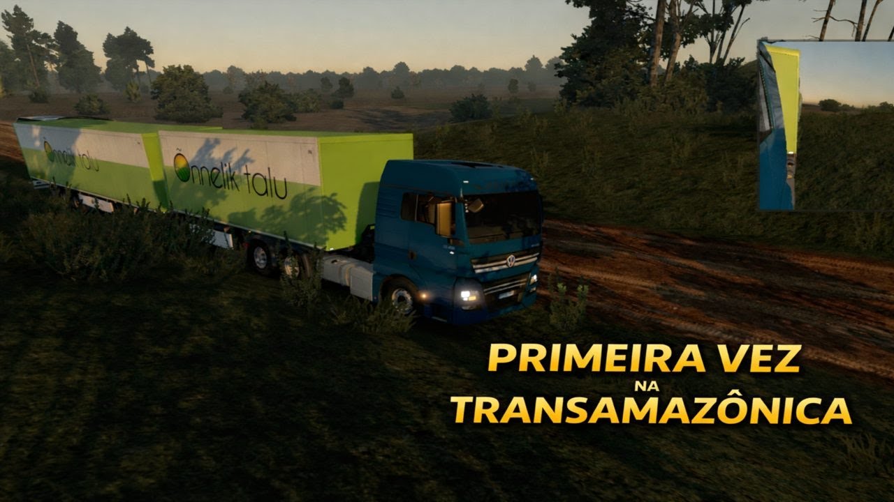 “PRIMEIRA VEZ NA TANSAMAZONICA NO MAPA BR BRASIL!”