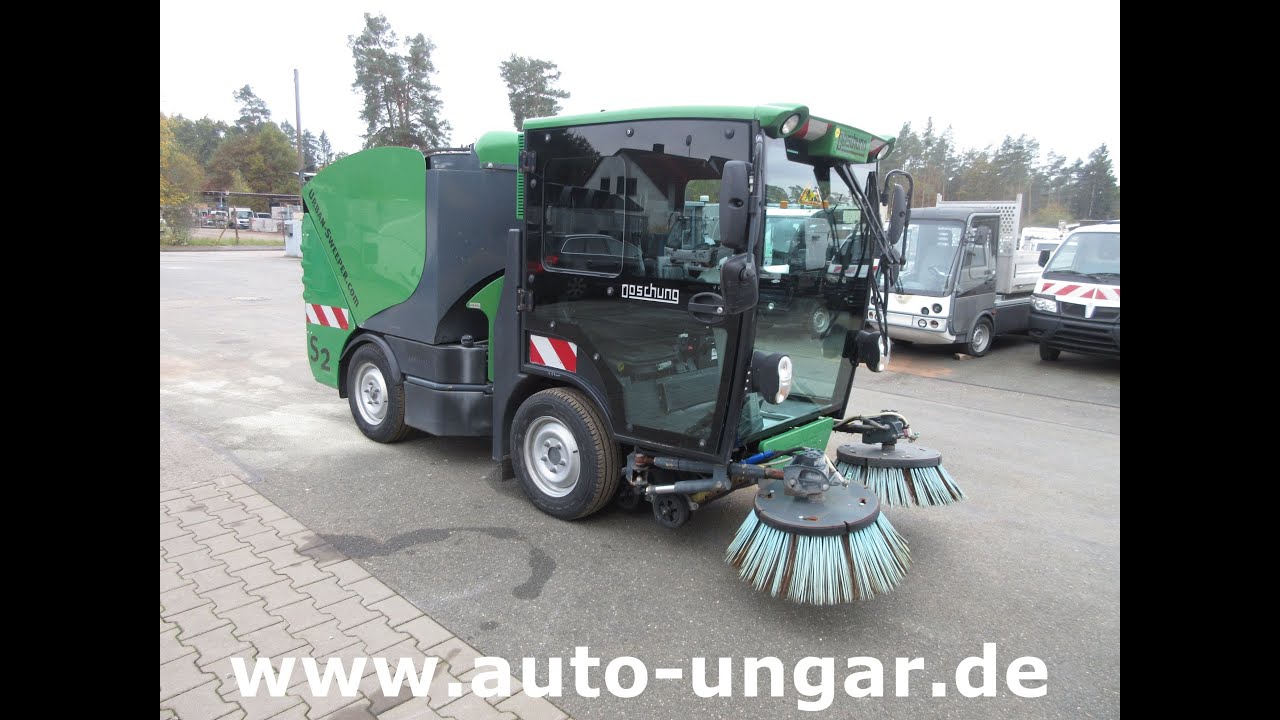 Boschung S2 Urban Sweeper Kehrmaschine Knicklenkung Kärcher Hochdruckreiniger www.auto-ungar.de
