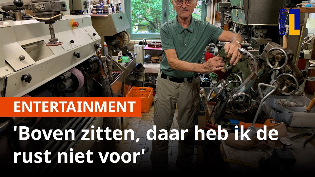 Schoenmaker Jan Wechseler (90) denkt nog niet aan stoppen 👞 | 1Limburg
