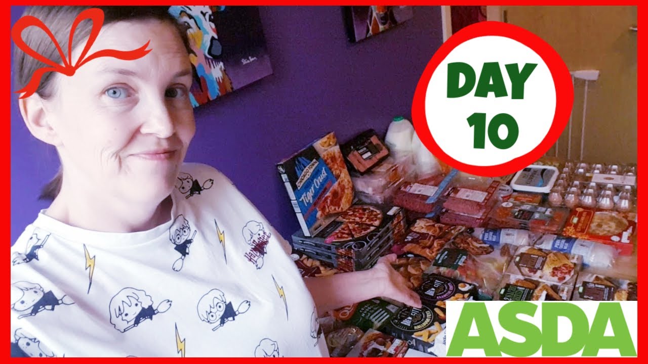 Vlogmas Day 10 | The Big Pre-Christmas Food Shop 🍽 | ASDA