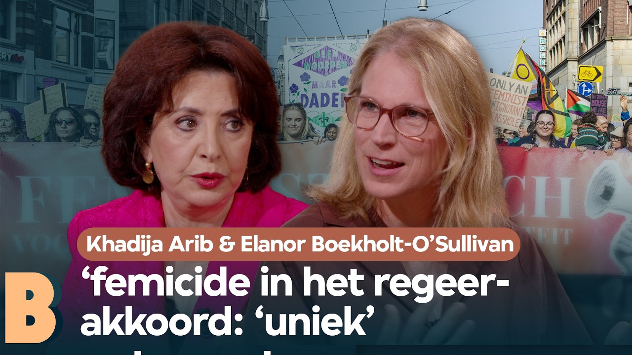 Over meer veiligheid voor vrouwen | Khadija Arib & Elanor Boekholt-O’Sullivan | Buitenhof