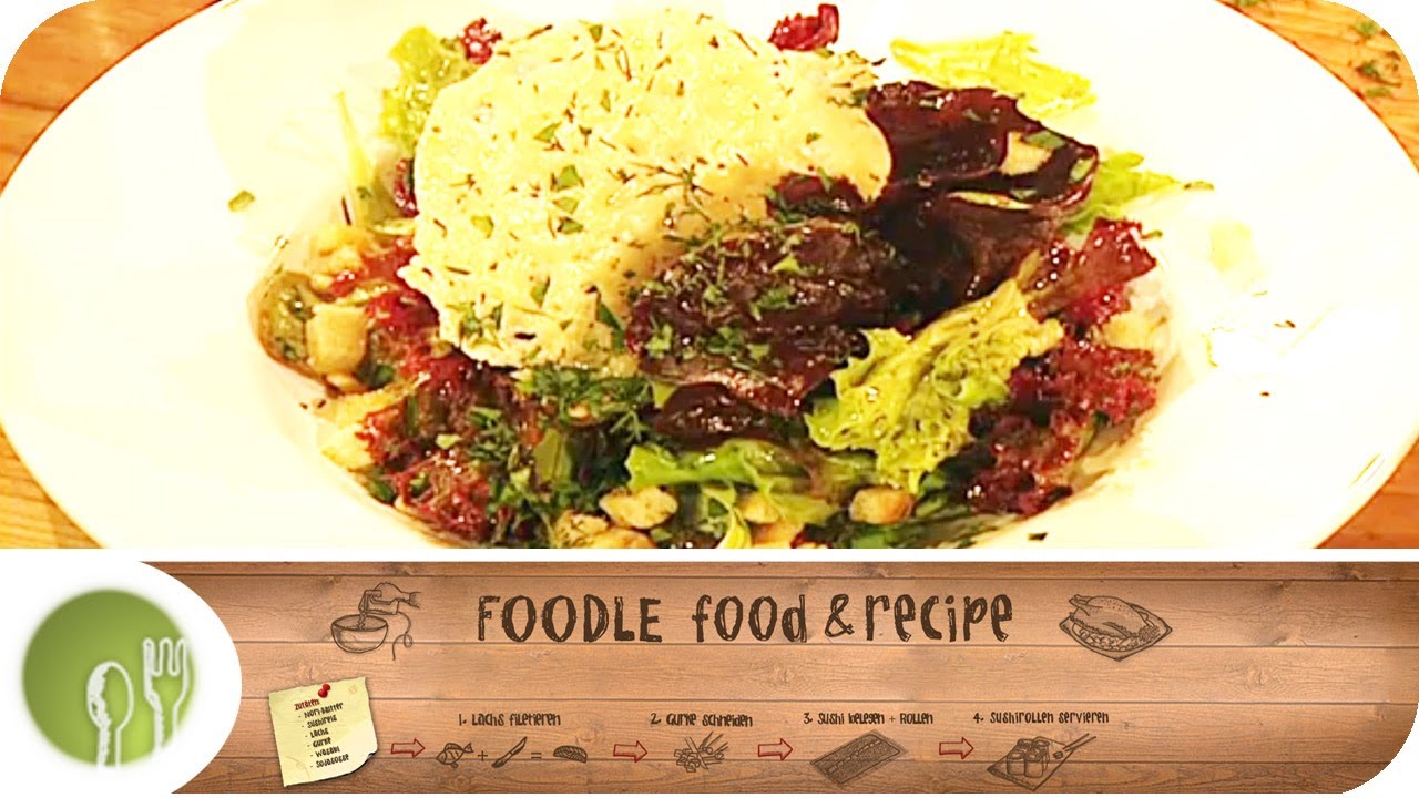 Salat mit Parmesanchips von Profikoch Björn Freitag I Foodle -- Food & Recipe