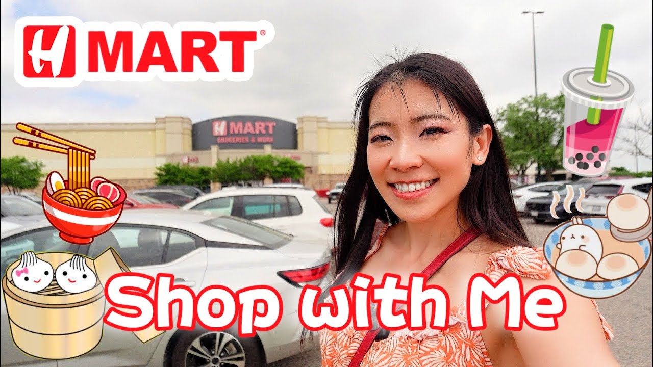 shop with me HMART! what to buy in Korean market|Asian grocery haul
