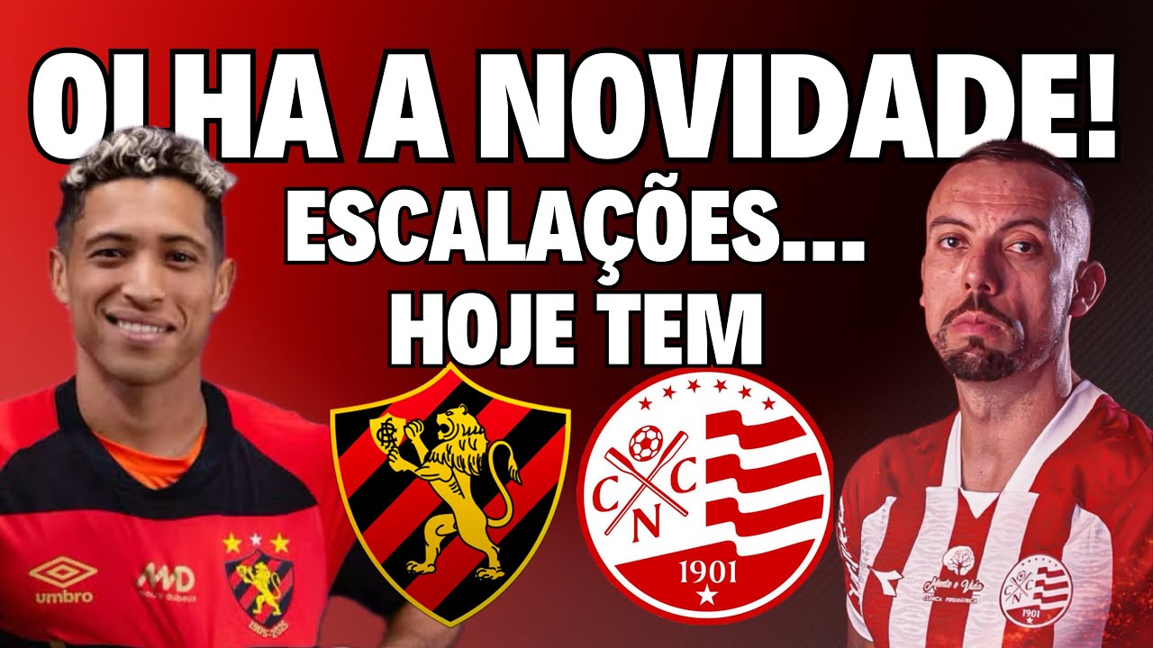 SPORT X NÁUTICO! OLHA A NOVIDADE! ESCALAÇÕES, ARBITRAGEM, ONDE ASSISTIR! DECISÃO DO PERNAMBUCANO!