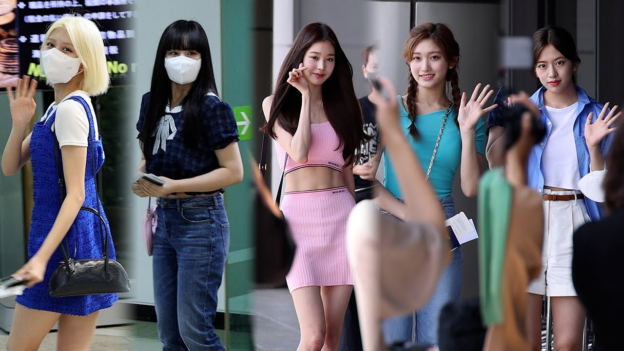 220801 IVE (아이브) 출국 직캠 Departure | 김포공항 • 비몽