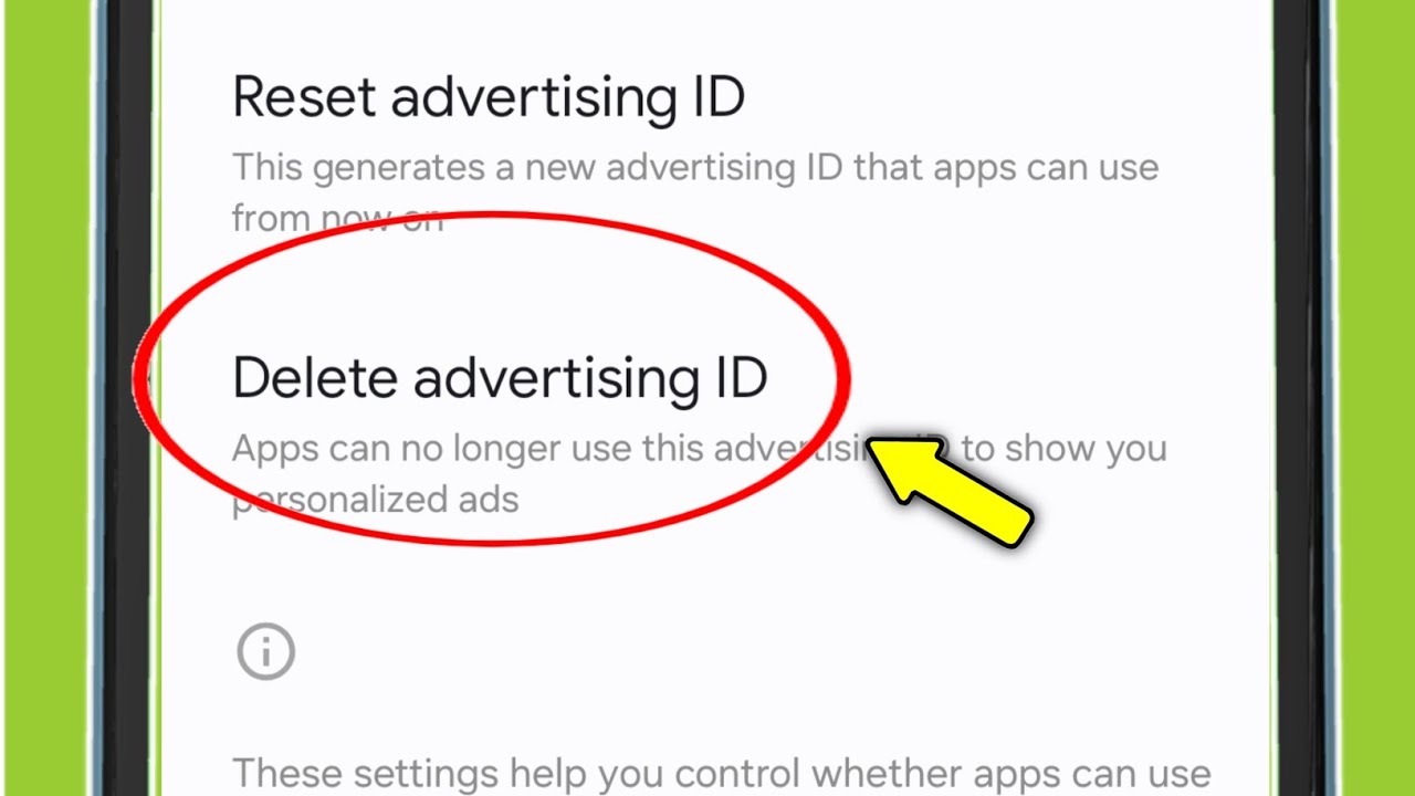 How To Delete Advertising ID in Android Phone