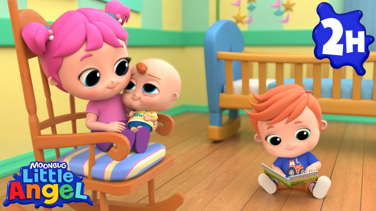 We'll Take Care Of You Baby Brother | Little Angel and Cocomelon Nursery Rhymes
