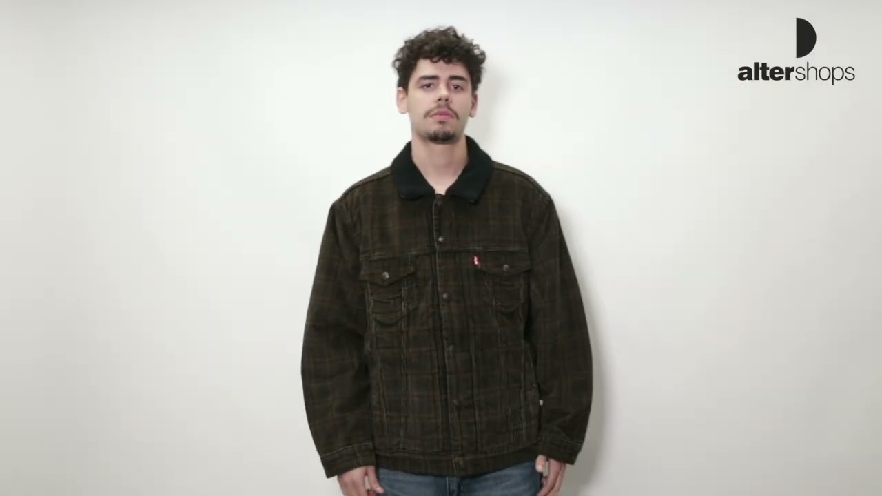 Levi's ® RELAXED FIT SHERPA TRKR Καφέ σκούρο A5784-0024