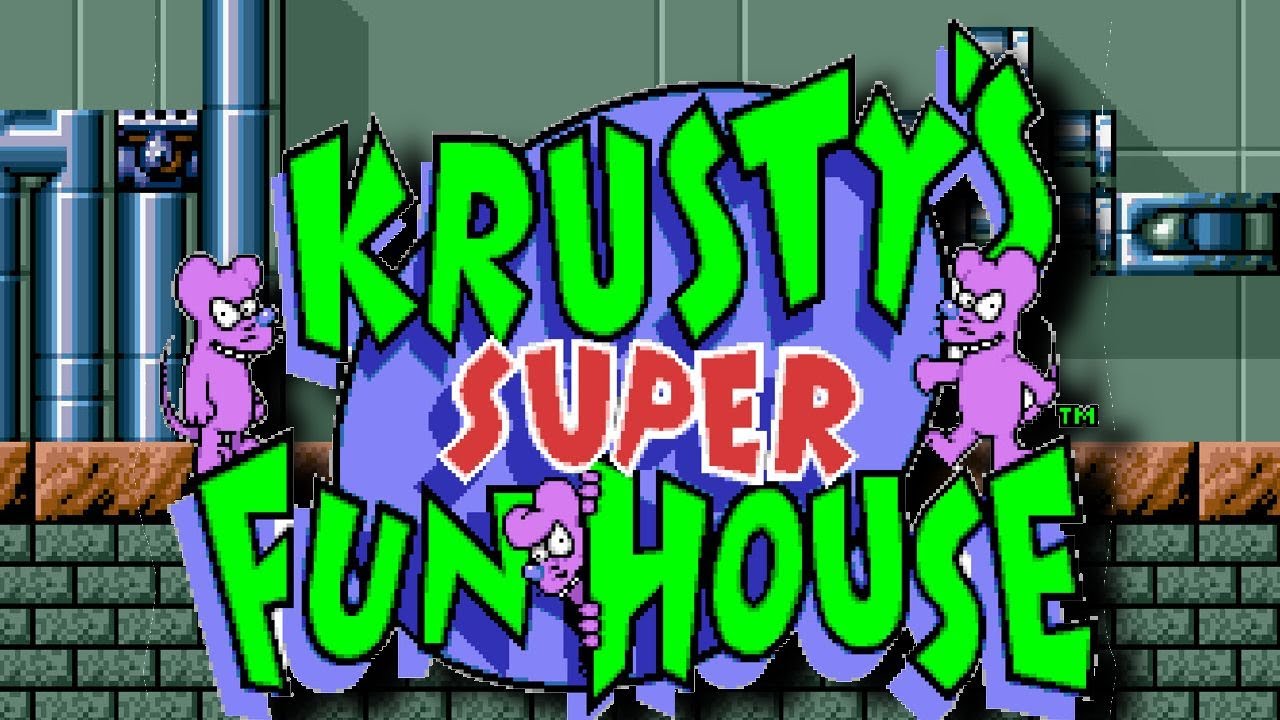 Krusty's Super Fun House (SNES) Playthrough longplay video game