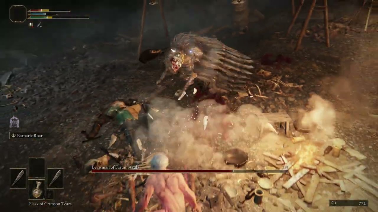 ELDEN RING™ 2023 06 26 20 59 37 / Beastman of Farum Azula, Limgrave