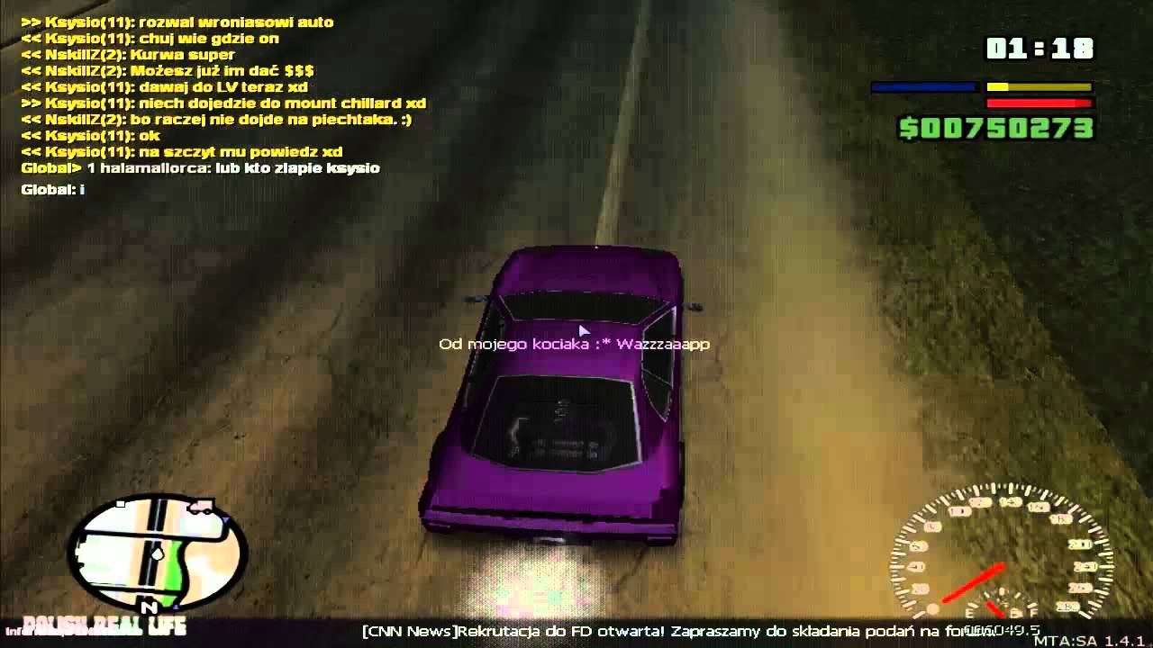 Troll w MTA San Andreas/ Polish Real Life