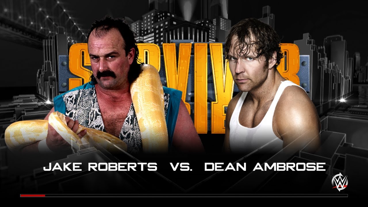 WWE 2K16 - Jake Roberts vs. Dean Ambrose