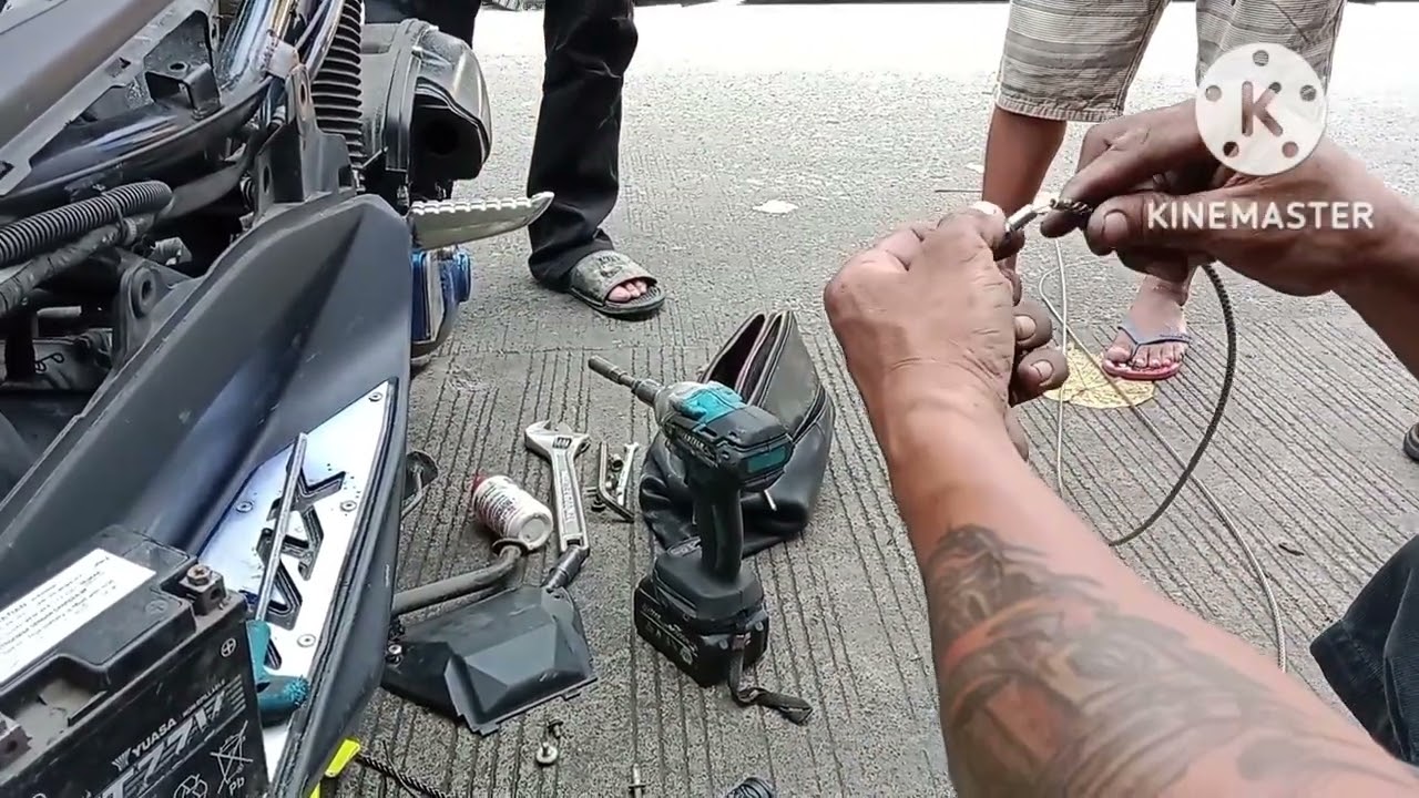 NMAX THROTTLE CABLE CHANGE