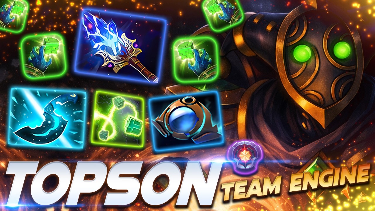 Topson Rubick - TEAM ENGINE - Dota 2 Pro Gameplay [Watch & Learn]