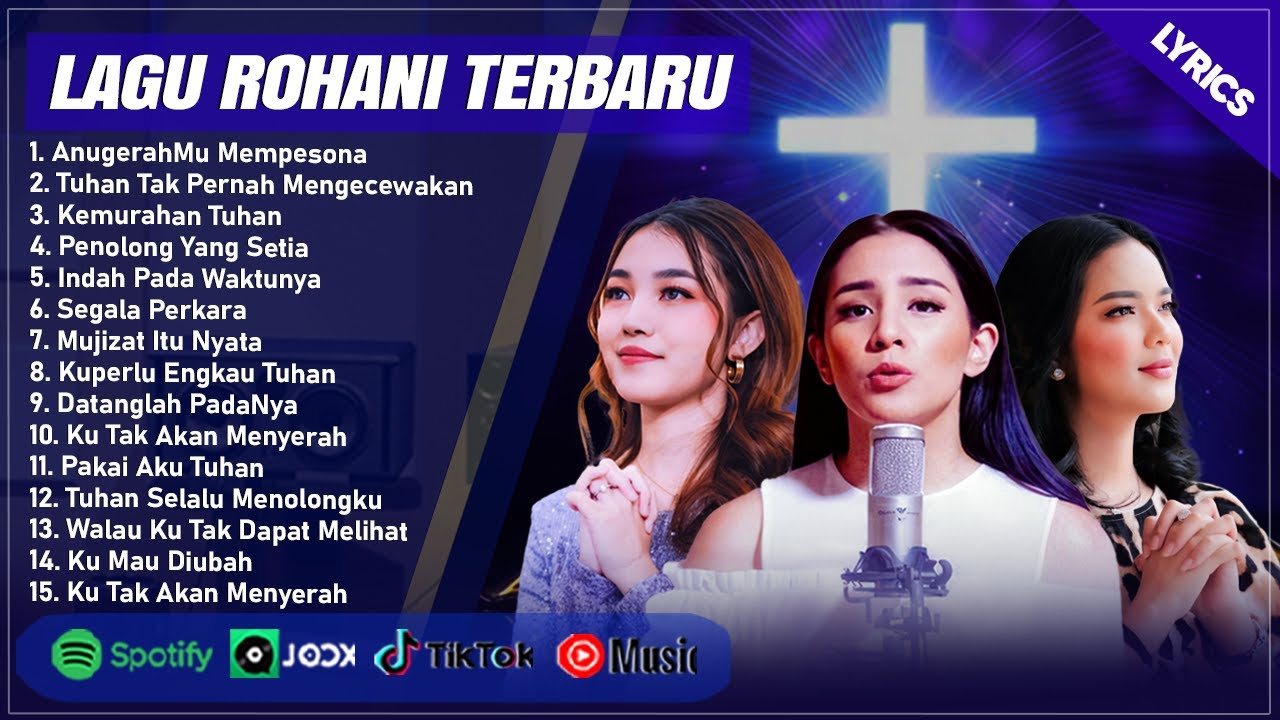 LAGU ROHANI PUTRI SIAGIAN, MELITHA SIDABUTAR & ANGEL PIETERS FULL ALBUM TERBAIK 2024 (LIRIK)