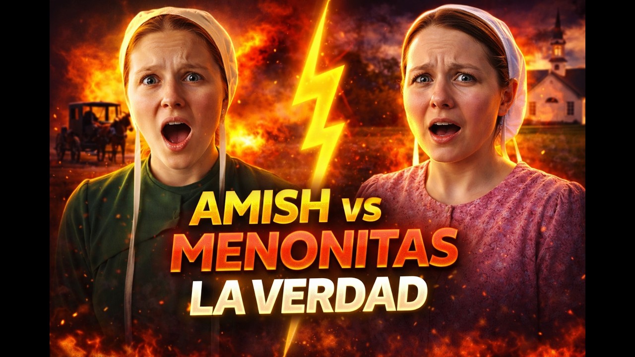 Amish vs Menonitas Las Mismas Raíces, Vidas Completamente Diferentes La Impactante Verdad Revelada.