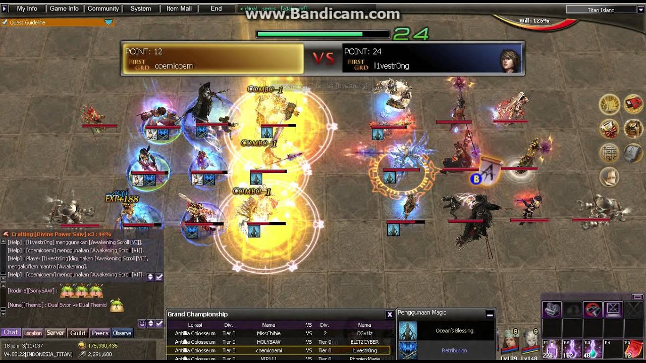 Atlantica Online Indonesia - Titan Grand Championship Quarter Final #130