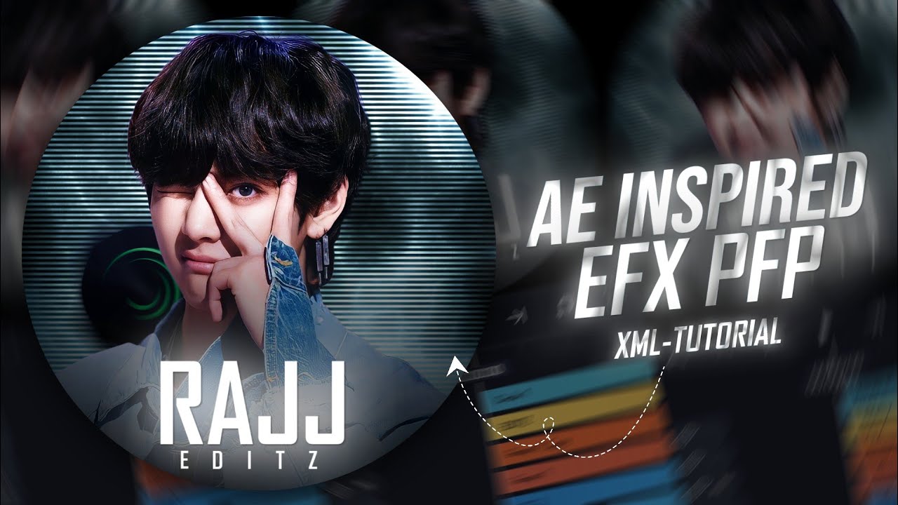 How To Make EFX Dp ? 😕🔥 | Ae Inspired PFP | EFX PFP Tutorial | EFX DP Tutorial | Rajj Editz |