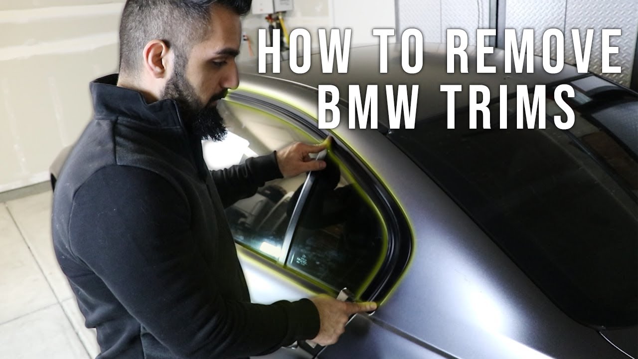 How to remove BMW E90 trims/moldings