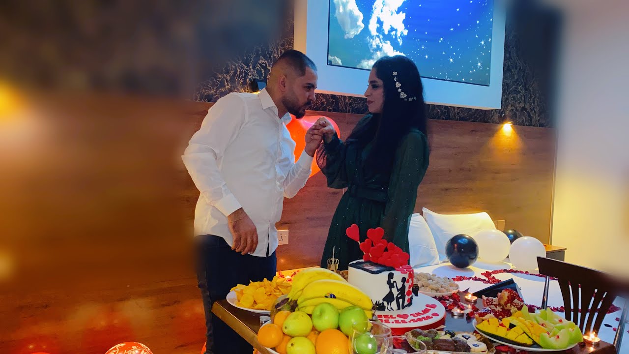 فأجات زوجتي بعيد زواجنا السابع❤️😍شوفو مفاجأت!!