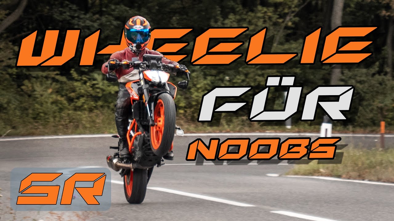 Vom Anfänger FÜR ANFÄNGER [Wheelie Lernen #1] #WHEELIE