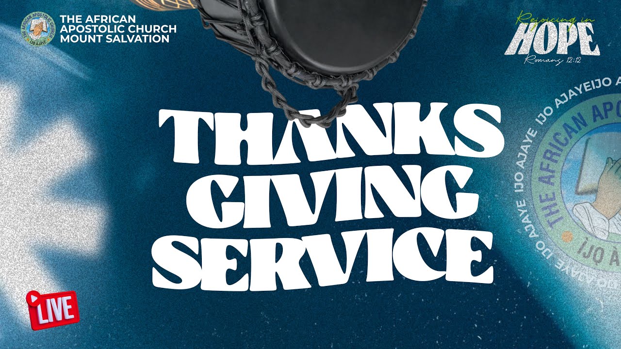 THANKSGIVING SERVICE | JANUARY 11TH, 2026| TAAC MOUNT SALVATION