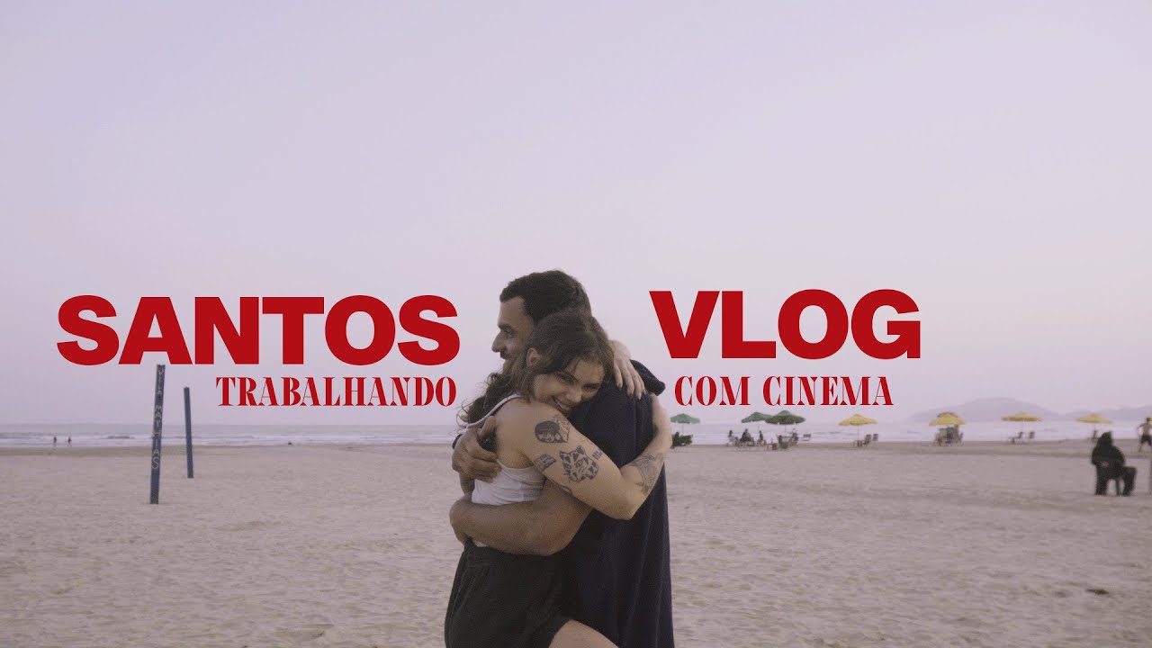 UMA SEMANA NA MINHA VIDA TRABALHANDO COM CINEMA | SANTOS VLOG