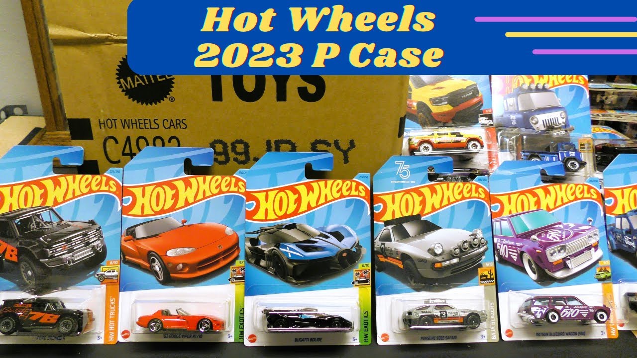 2023 Hot Wheels P Case