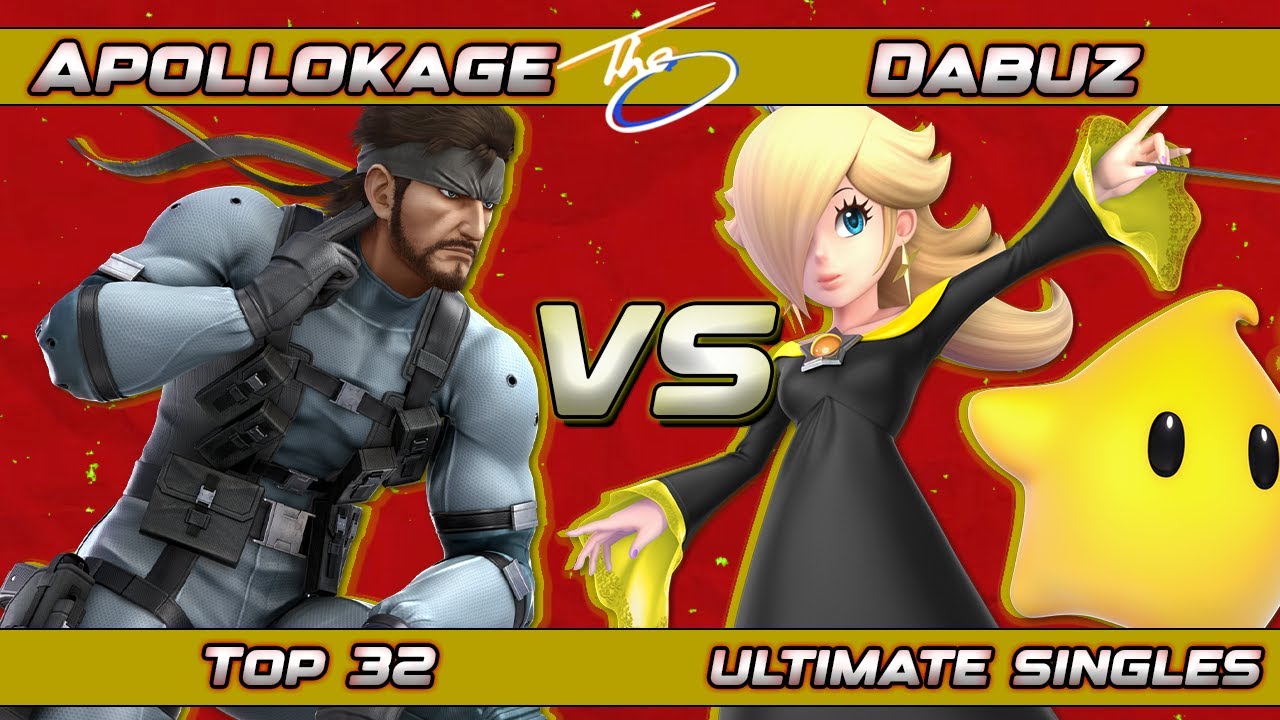 Cirque 3 Top 16 - Apollokage (Snake) Vs. Dabuz (Rosalina) Smash Ultimate - SSBU
