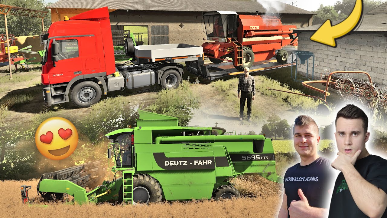 PIERWSZE TESTY NOWEGO KOMBAJNU! 😍 ODDALIŚMY NASZEGO DO MECHANIKA... 🐮POLSKA WIEŚ🐷 218