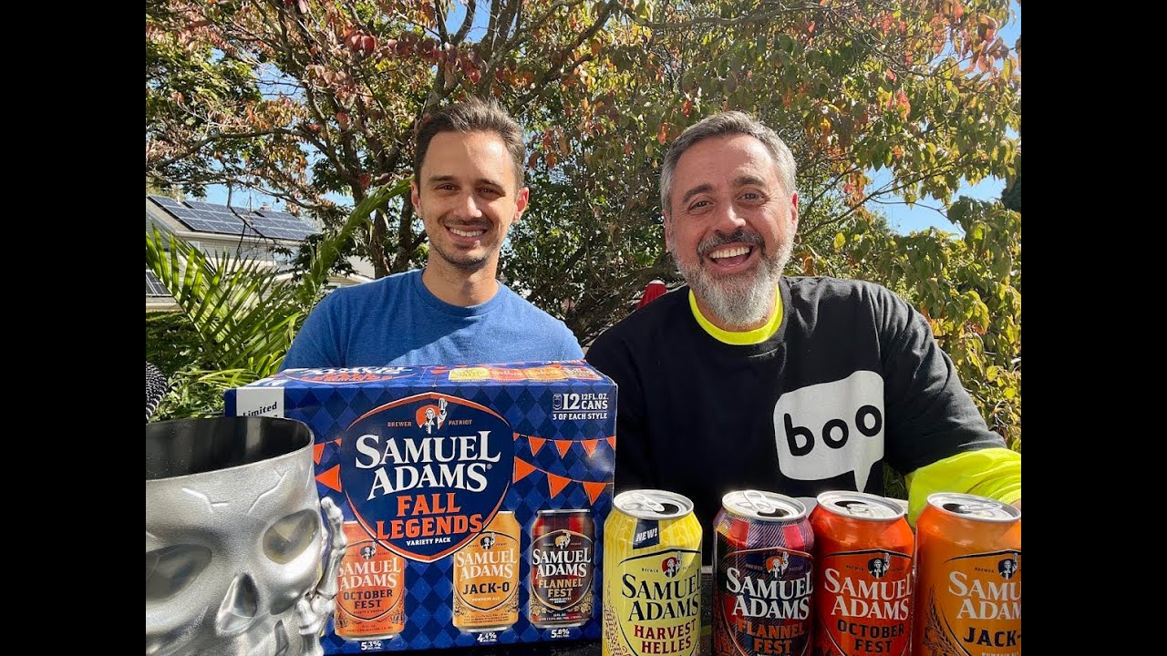 Обзор набора Sam Adams Fall Legends Variety!