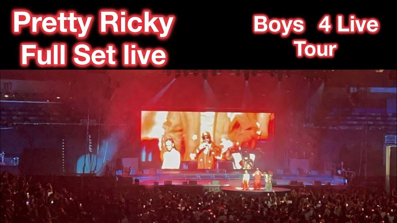 PRETTY RICKY FULL SET BOYS 4 LIFE TOUR NEW ORLEANS With SPECIAL QUEST 