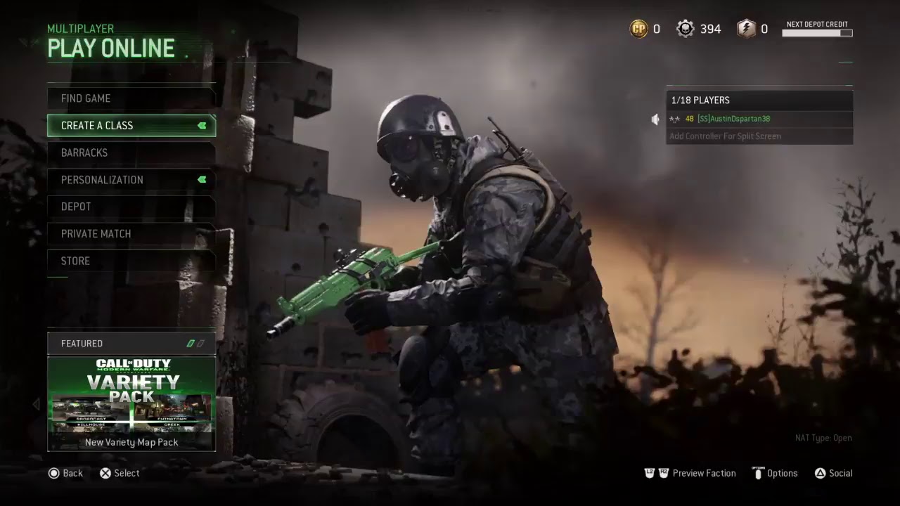MWR Competitive Class Setups