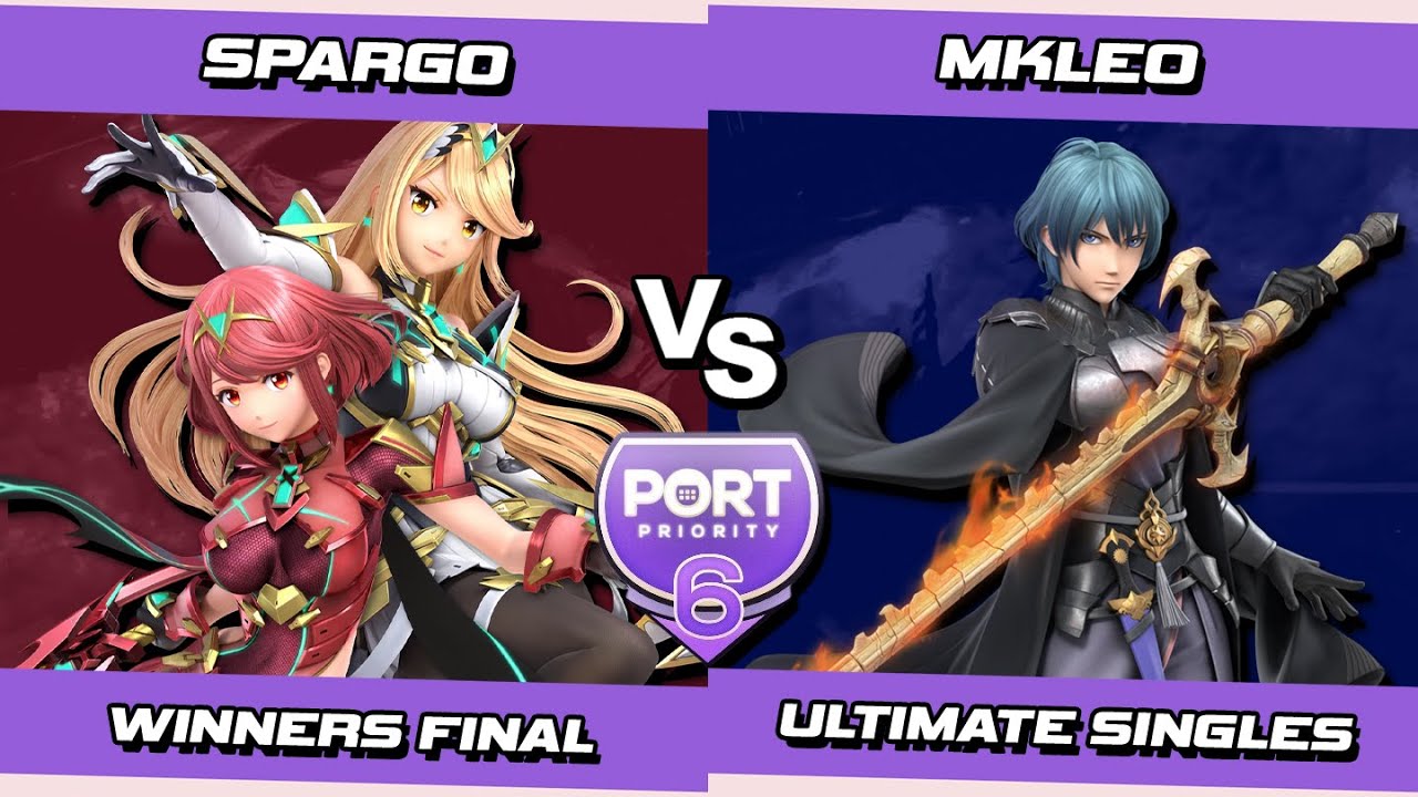 Port 6 Winners Final - Sparg0 (Pyra & Mythra) Vs. MkLeo (Byleth) SSBU Ultimate Tournament