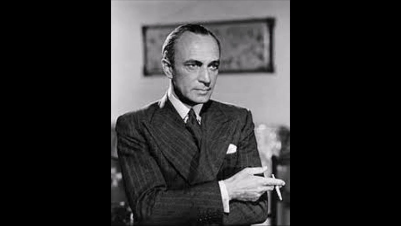 Conrad Veidt - Where The Lighthouse Shines Across The Bay (1933)