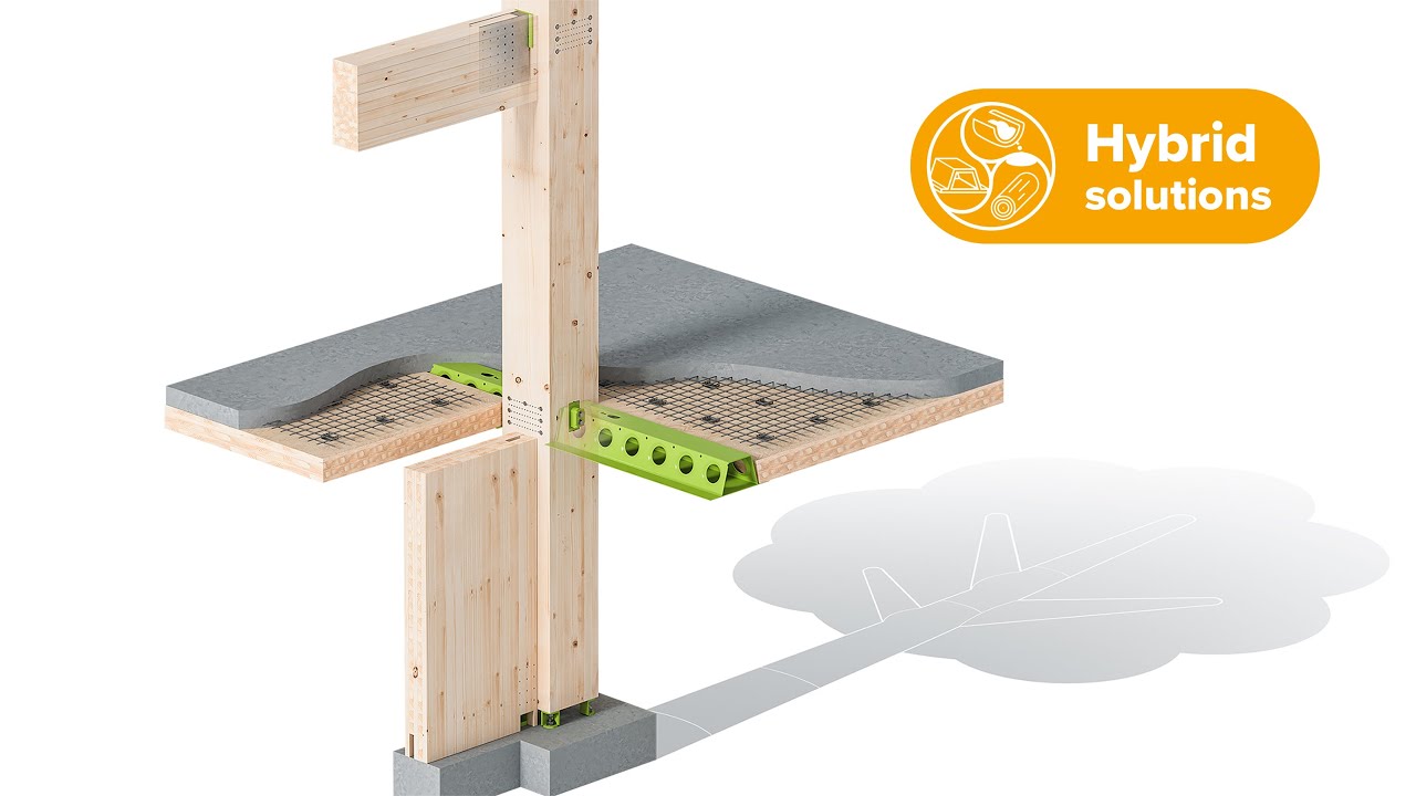 Peikko PUUCO® Timber Connections for Hybrid Construction