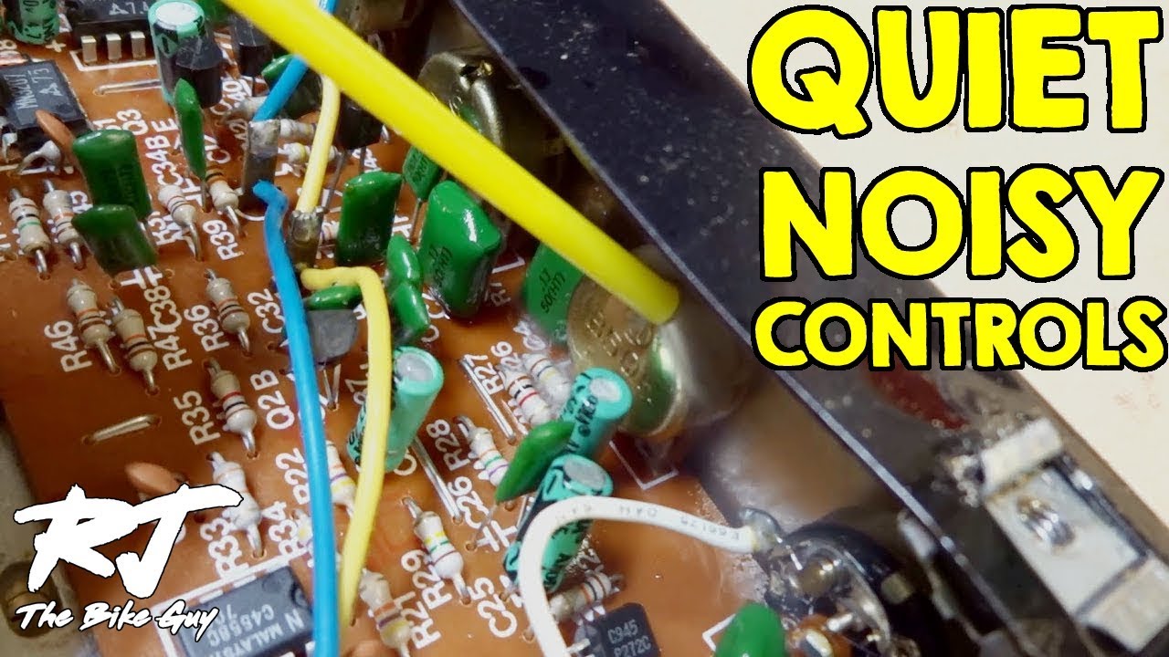 How To Fix Noisy Crackling Knobs/Scratchy Controls On Guitar Amp