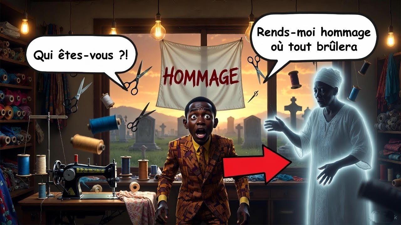 La boutique de wax hantée par l’esprit le plus puissant d’Abidjan