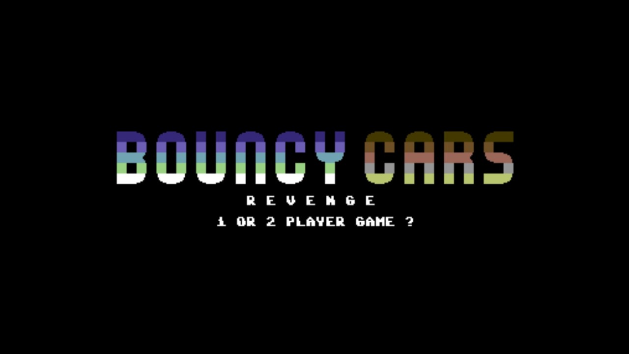 Bouncy Cars Revenge Review for the Commodore 64 by John Gage