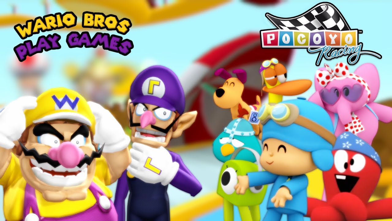 Wario Bros Play Games: Pocoyo Racing (Wii) #5