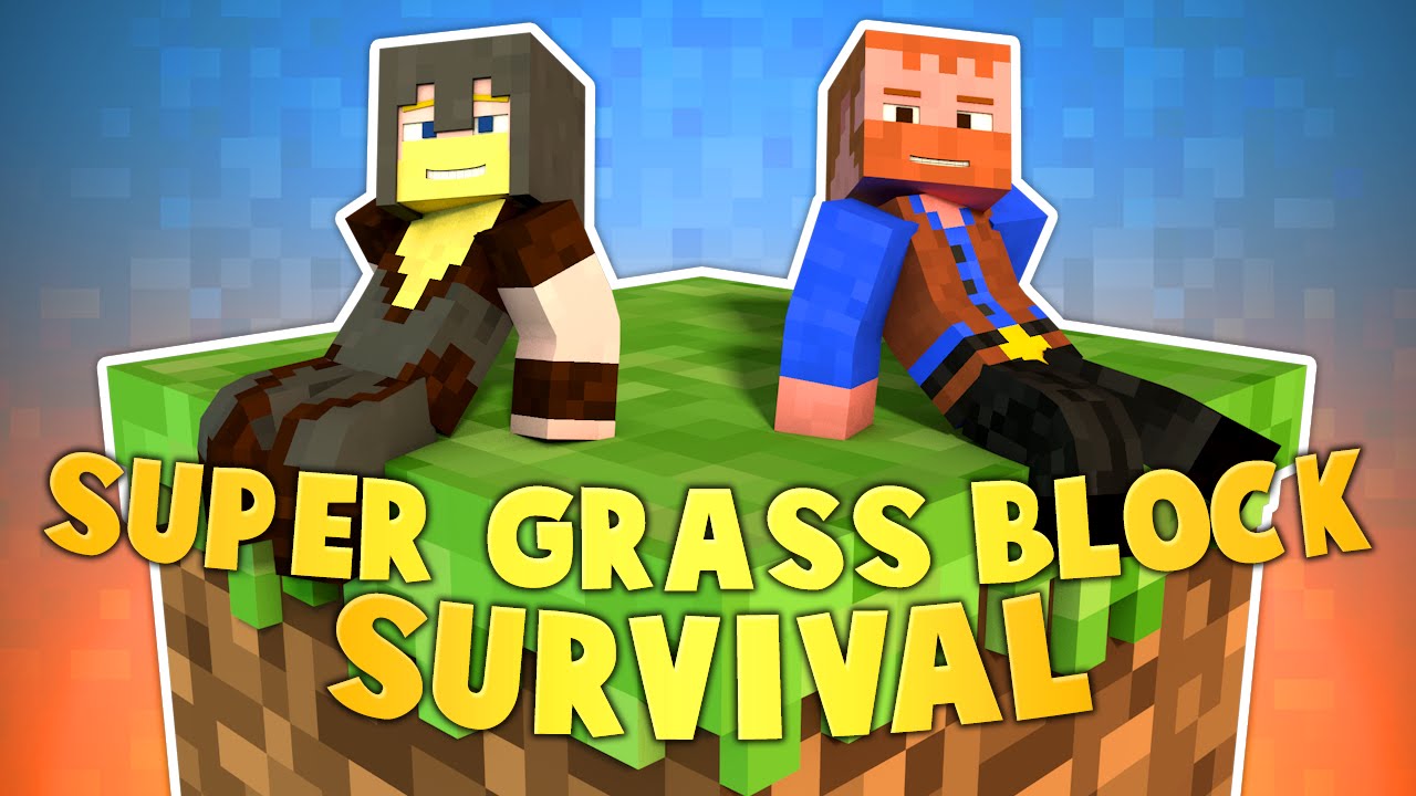 SUPER GRASS BLOCK SURVIVAL (Ep.1) ★ Minecraft: Dumb & Dumber