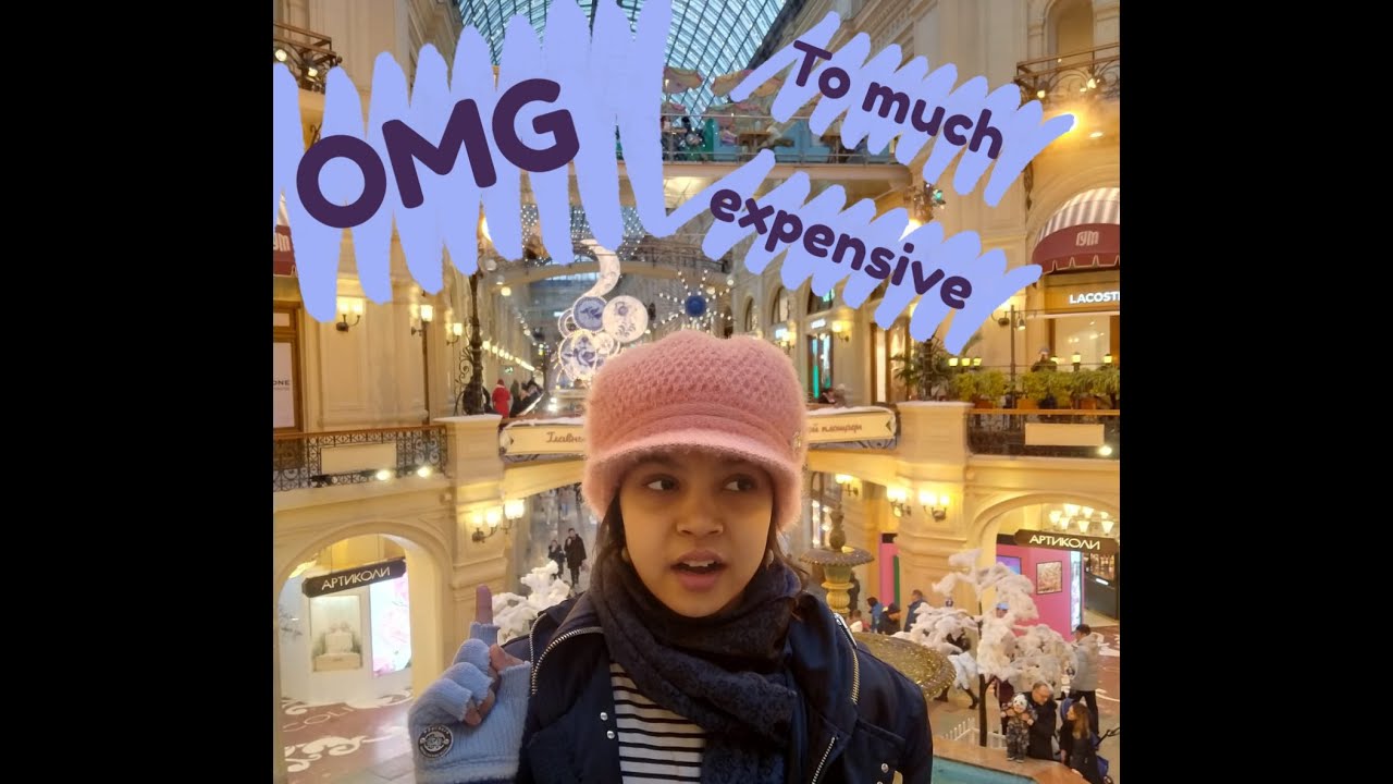 Russia's most expensive department store||GUM Moscow||Hafsah Hadia with Hashir